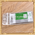 Clear id Badge card holder cover, Transparent Horizontal card holder cover, plastic cover for cards JX-024
